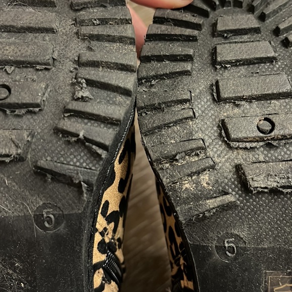 Quipid leopard animal print chunky moto boots - Picture 15 of 17